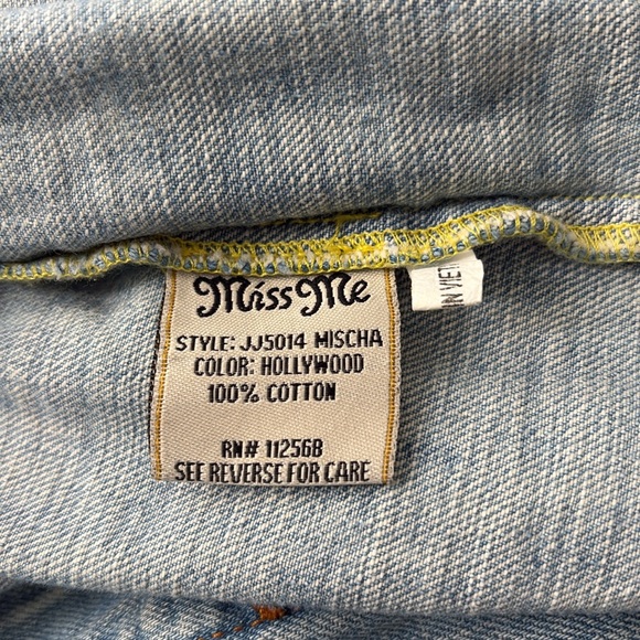 Miss Me Women's Light Blue Denim Jacket - Picture 6 of 6